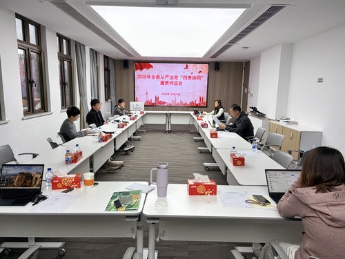 全面从严治党履责评议会